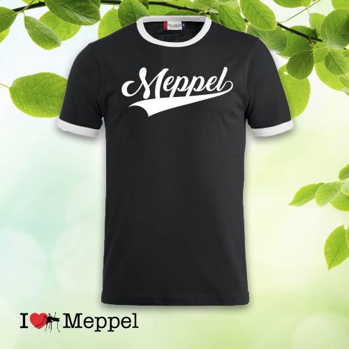 Meppel t-shirt cadeau souvenir ilovemeppel I love Meppel Meppelshirt contrast t-shirt tshirt
